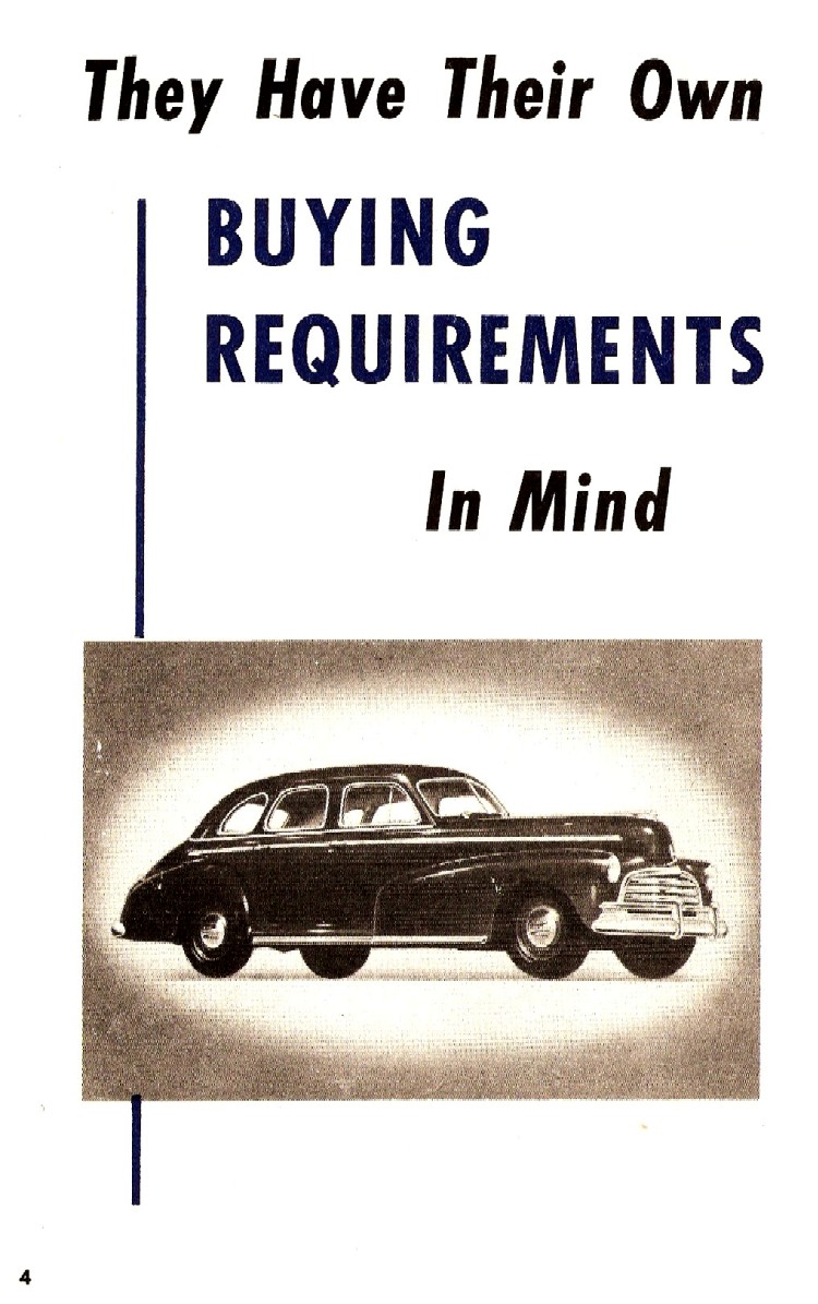 1946 Chevrolet First In Value Booklet Page 17